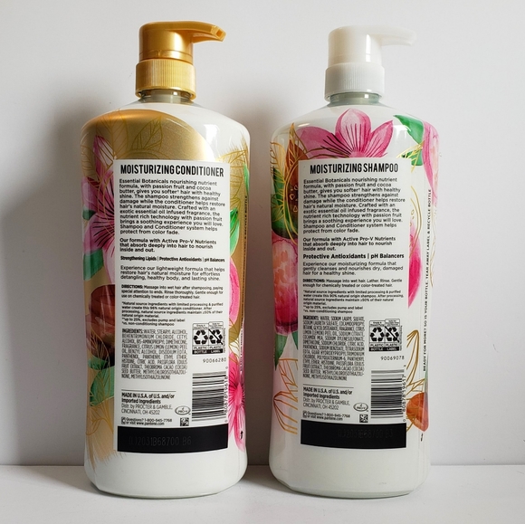 Pantene Hair Pantene Essential Botanicals Passion Fruit Cocoa